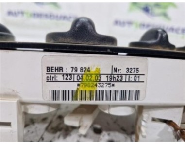 Mandos Calefaccion / Aire Acondicionado Renault Kangoo I  1 9 dCi 4x4