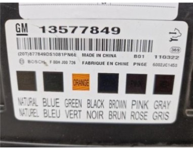 Centralita Chevrolet Orlando  2 0 LT [2 0 Ltr  - 96 kW Diesel CAT]