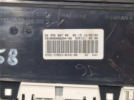 Cuadro Instrumentos Citroen C5 BERLINA 1 6 