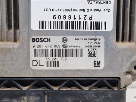 Centralita Opel Vectra C Berlina  1 9 CDTI