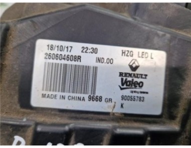 Faro led delantero izquierdo Renault Koleos II  2 0 Zen [2 0 Ltr  - 130 kW dCi Diesel FAP Energy]