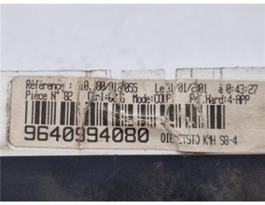 Cuadro Instrumentos Citroen Saxo  1 5 D