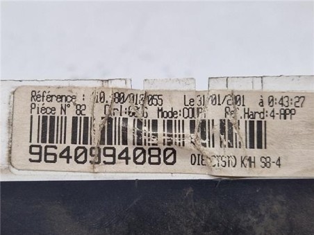 Cuadro Instrumentos Citroen Saxo  1 5 D