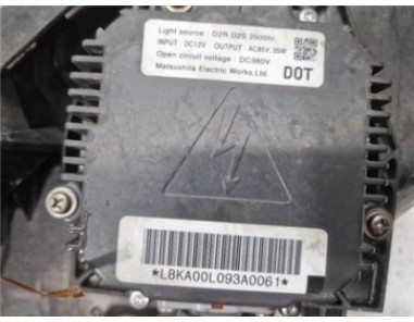 FARO XENON DERECHO Mazda CX-7 ER  2 2 Active [2 2 Ltr  - 127 kW Turbodiesel CAT]