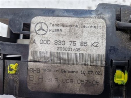 Mandos Calefaccion / Aire Acondicionado Mercedes-Benz Vito Marco Polo  2 2 110 CDI [2 2 Ltr  - 75 kW 16V CDI Turbodiesel CAT]