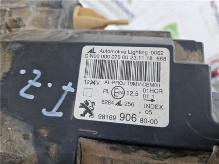 Faro led delantero izquierdo Peugeot 308  1 5 Style [1 5 Ltr  - 75 kW Blue-HDI FAP]