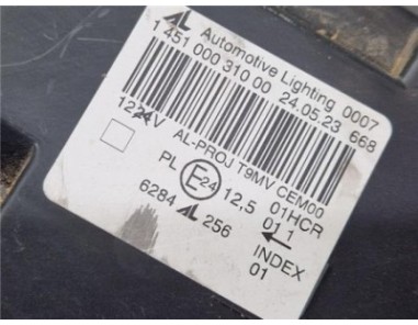 Faro led delantero derecho Peugeot 308  1 5 Style [1 5 Ltr  - 75 kW Blue-HDI FAP]