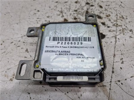 Centralita Airbag Renault Clio II Fase II  1 5 Billabong [1 5 Ltr  - 48 kW dCi Diesel]