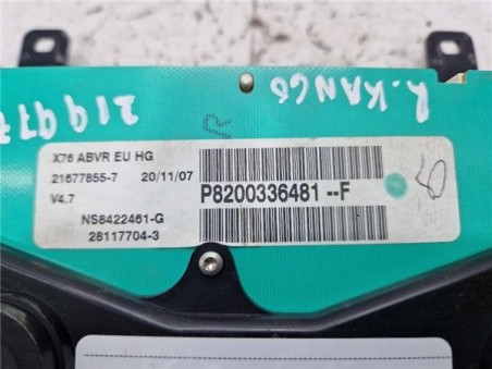 Cuadro Completo Renault Kangoo I  1 5 dCi