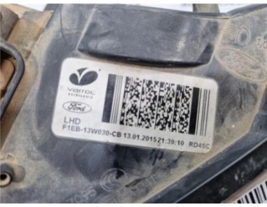 Faro Delantero Izquierdo Ford Focus Berlina  1 6 Trend + [1 6 Ltr  - 85 kW TDCi CAT]