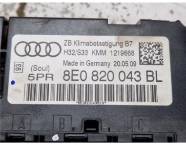 Mandos Calefaccion / Aire Acondicionado Seat Exeo Berlina  2 0 Sport [2 0 Ltr  - 125 kW TDI]