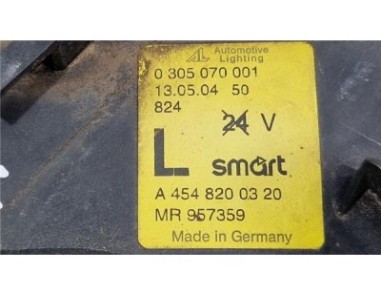 Faro Antiniebla Izquierdo Smart FORFOUR 1 3 