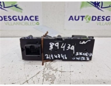 MANDO ELEVALUNAS DELANTERO IZQUIERDO Skoda Superb  1 9 TDI