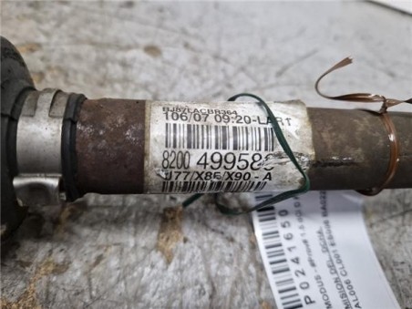 Transmision Delantera Derecha Renault MODUS 1 5 dCi D FAP 