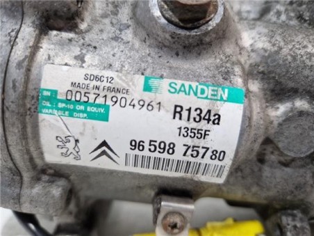 Compresor Aire Acondicionado Peugeot 308  1 6 HDi