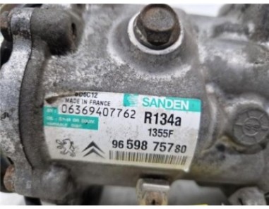 Compresor Aire Acondicionado Peugeot 207  1 6 HDi
