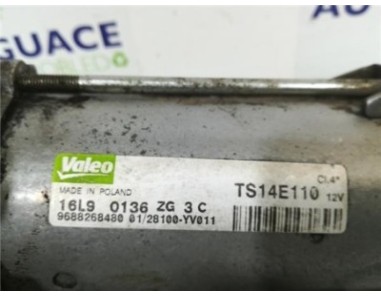 Motor Arranque Peugeot Bipper  1 4 Básico [1 4 Ltr  - 50 kW HDi]