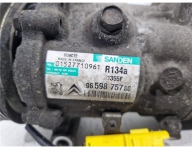 Compresor Aire Acondicionado Peugeot 308  1 6 HDi