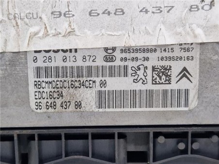 Centralita Peugeot 308  1 6 HDi