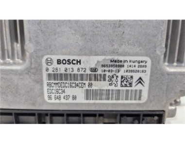 Centralita Citroen Berlingo Furgón  1 6 HDi 90