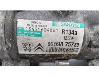 Compresor Aire Acondicionado Citroen C4 Berlina  1 6 HDi