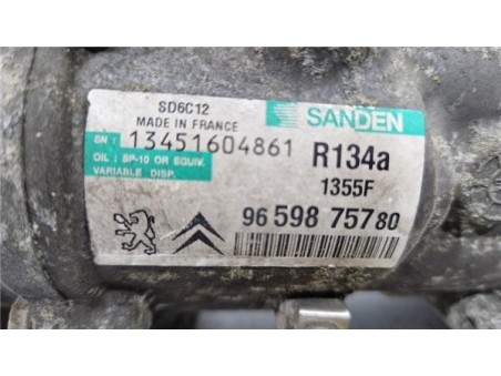 Compresor Aire Acondicionado Citroen C4 Berlina  1 6 HDi