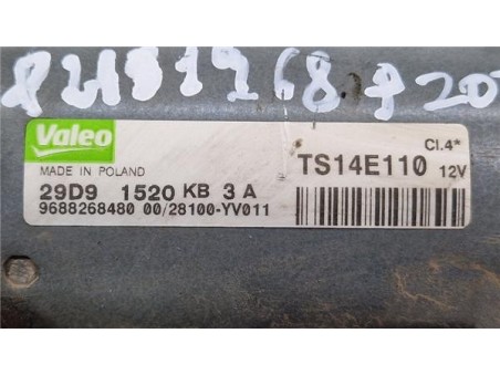 Motor Arranque Peugeot 207 1 4 HDi 