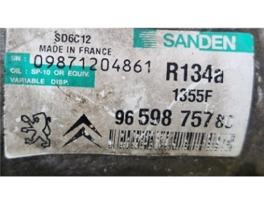 Compresor Aire Acondicionado Citroen C4 Berlina  1 6 HDi