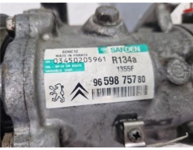 Compresor Aire Acondicionado Peugeot 207  1 6 Sport [1 6 Ltr  - 66 kW 16V HDi]