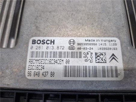 Centralita Citroen C4 Picasso  1 6 HDi