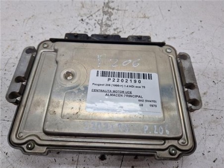 Centralita motor uce Peugeot 206  1 4 HDi eco 70