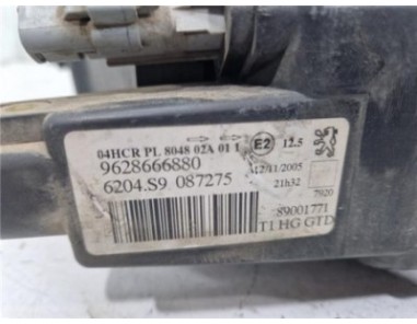 Faro Delantero Izquierdo Peugeot 206  1 4 i