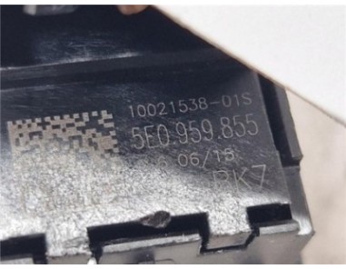 MANDO ELEVALUNAS TRASERO IZQUIERDO Skoda Octavia Berlina  1 6 Ambition [1 6 Ltr  - 77 kW TDI DPF]