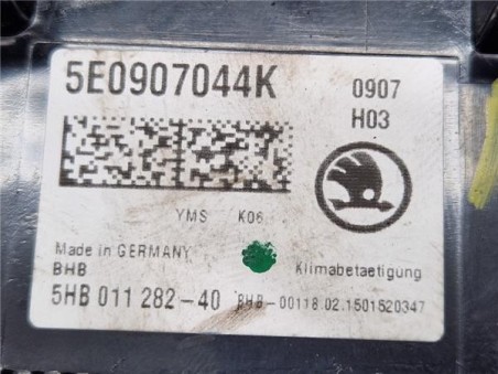 Mandos Climatizador Skoda Octavia Berlina  1 6 Ambition [1 6 Ltr  - 77 kW TDI DPF]