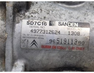 Compresor Aire Acondicionado Citroen Grand C4 Picasso  2 0 HDi