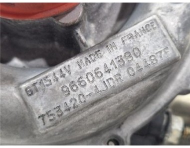 Turbo Citroen C5 Berlina  1 6 Attraction [1 6 Ltr  - 80 kW 16V HDi FAP]