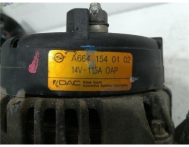 Alternador Ssangyong KYRON 2 0 