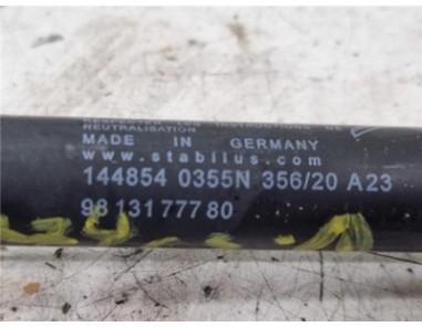 Amortiguador Porton Trasero Derecho Citroen C3  1 2 Feel Pack [1 2 Ltr  - 60 kW 12V VTi / PureTech]