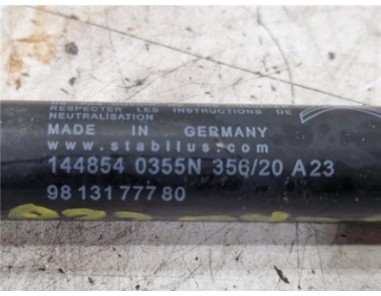 Amortiguador Porton Trasero Izquierdo Citroen C3  1 2 Feel Pack [1 2 Ltr  - 60 kW 12V VTi / PureTech]