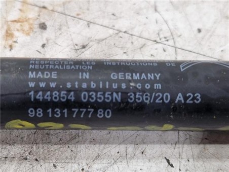 Amortiguador Porton Trasero Izquierdo Citroen C3  1 2 Feel Pack [1 2 Ltr  - 60 kW 12V VTi / PureTech]