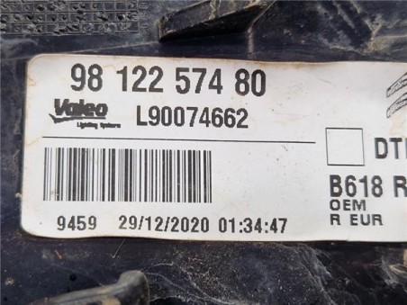 Piloto Trasero Derecho Citroen C3  1 2 Feel Pack [1 2 Ltr  - 60 kW 12V VTi / PureTech]