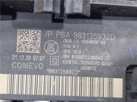 Mando Intermitencia Citroen C3  1 2 Feel Pack [1 2 Ltr  - 60 kW 12V VTi / PureTech]