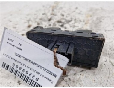 MANDO ELEVALUNAS DELANTERO IZQUIERDO Citroen C3  1 2 Feel Pack [1 2 Ltr  - 60 kW 12V VTi / PureTech]