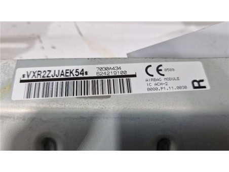 Airbag cortina delantero derecho Citroen C4 Aircross  1 6 Collection 2WD [1 6 Ltr  - 84 kW HDi FAP]