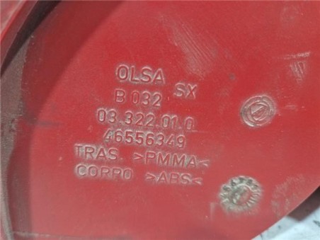 Piloto Trasero Izquierdo Alfa Romeo 147  1 6 T Spark Progression [1 6 Ltr  - 88 kW 16V CAT]