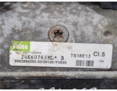 Motor Arranque Citroen C4 Berlina  1 6 Collection [1 6 Ltr  - 80 kW HDi CAT ]
