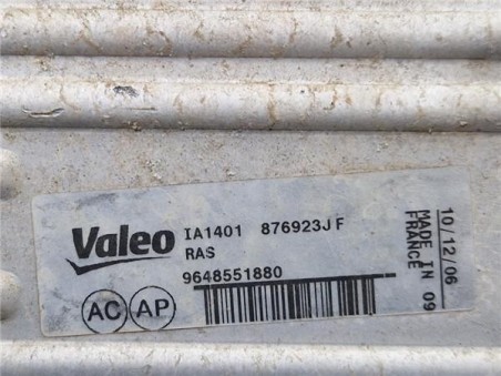 Intercooler Citroen C4 Berlina  1 6 Collection [1 6 Ltr  - 80 kW HDi CAT ]