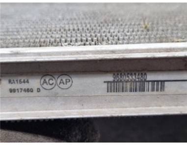 RADIADOR AGUA Citroen C4 Berlina  1 6 Collection [1 6 Ltr  - 80 kW HDi CAT ]