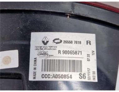 Piloto Porton Trasero Derecho Renault Koleos II  2 0 Zen [2 0 Ltr  - 130 kW dCi Diesel FAP Energy]