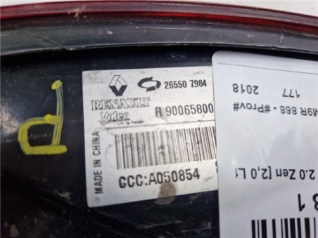 Piloto Trasero Derecho Renault Koleos II  2 0 Zen [2 0 Ltr  - 130 kW dCi Diesel FAP Energy]